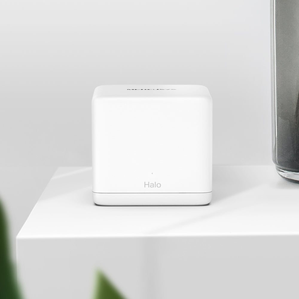 MERCUSYS Halo H30G AC1300 1.3 Gbps Whole Home Mesh Wi-Fi System Router | Seamless Roaming | MU-MIMO Beamforming | 2x Gigabit Ports MERCUSYS Halo H30G AC1300 1.3 Gbps Whole Home Mesh Wi-Fi System Router | Seamless Roaming | MU-MIMO Beamforming | 2x Gigabit Ports